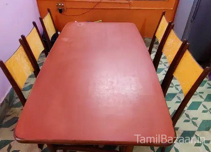 6 Seater Dining Table